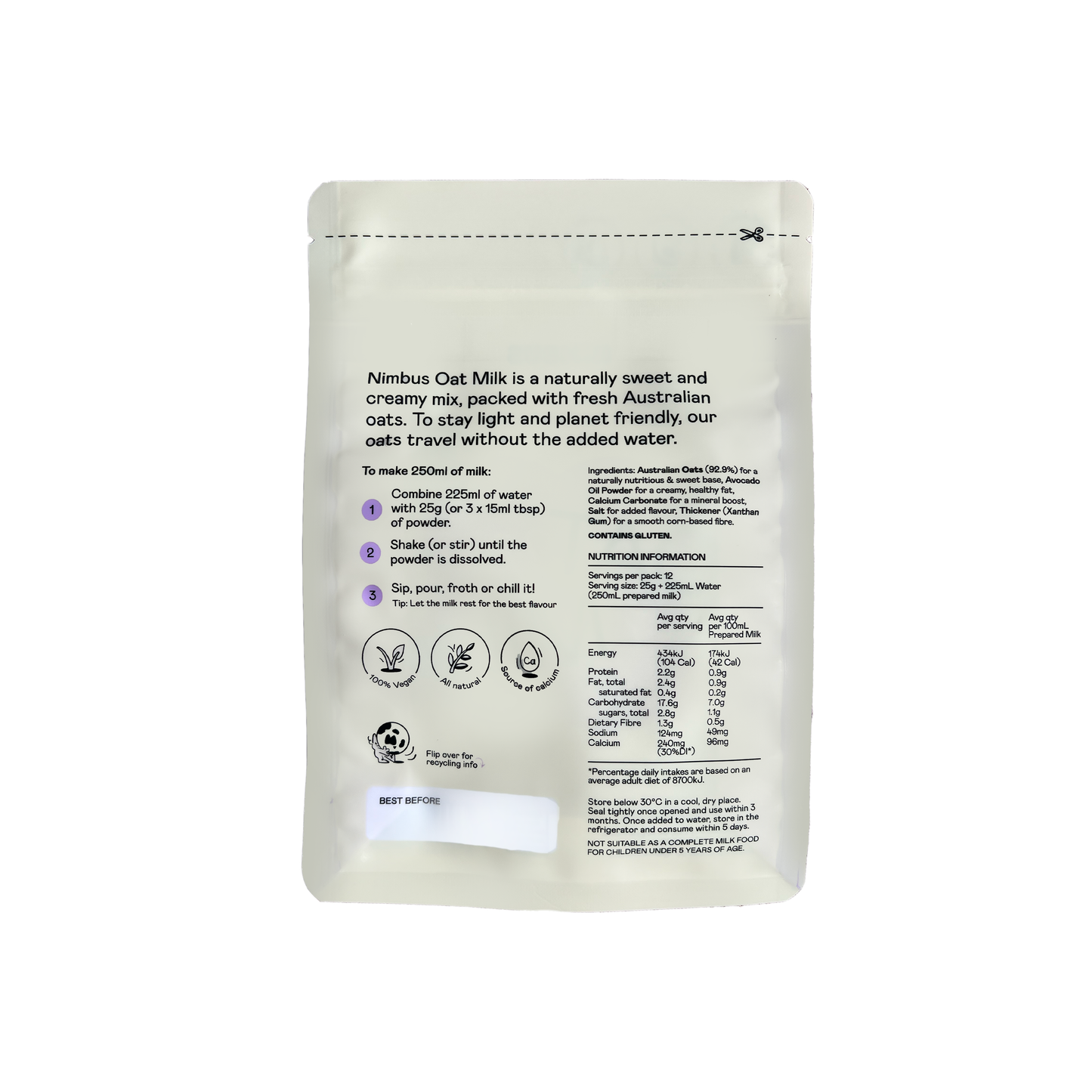 Oat Milk 300g / 3L (box of 5)