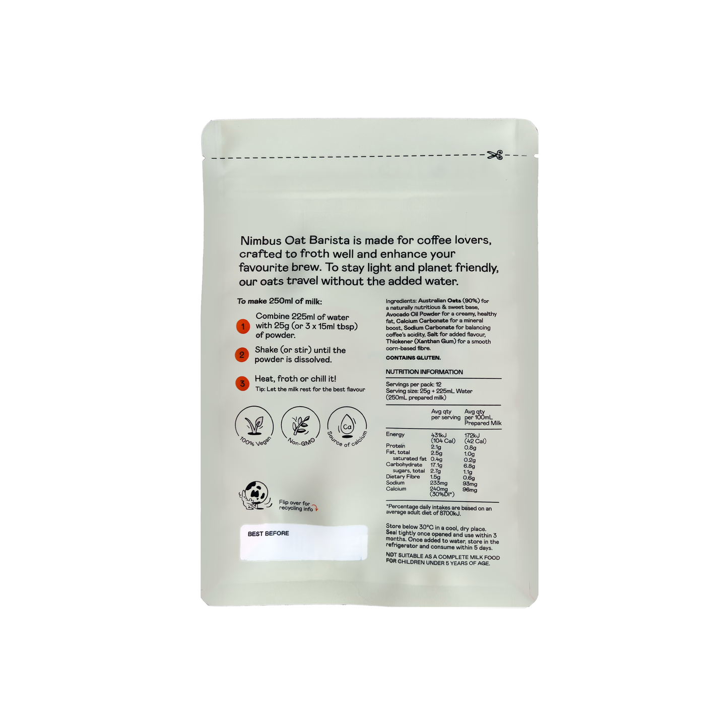 Oat Barista 300g / 3L (box of 5)