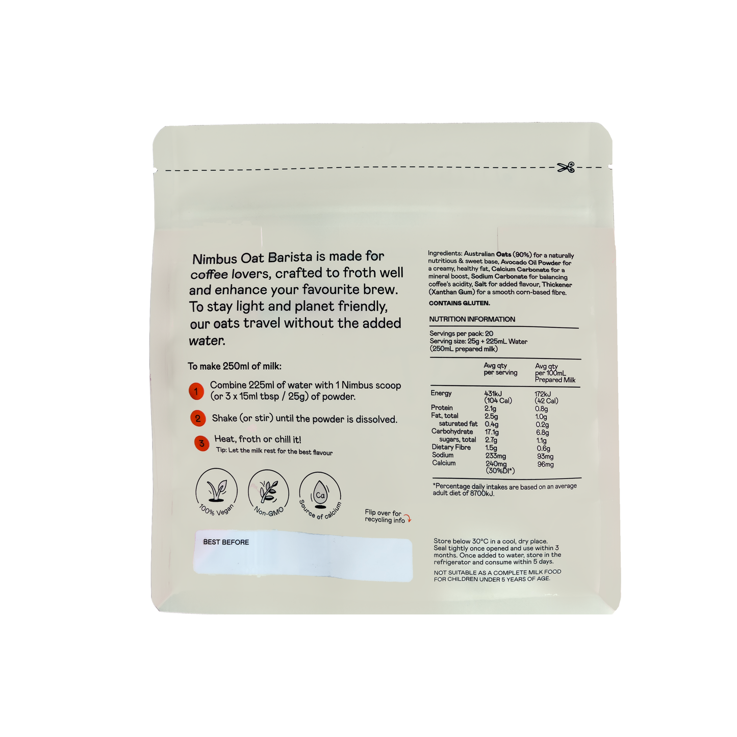 Oat Barista 500g / 5L (box of 6)