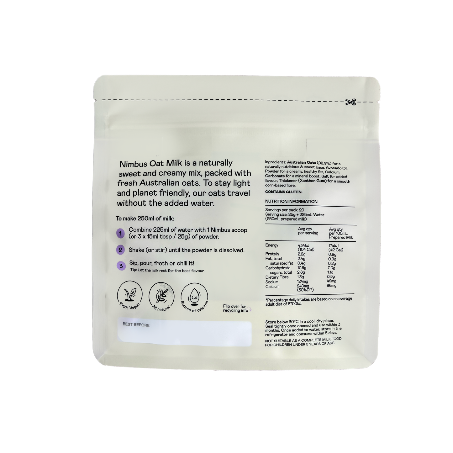 Oat Milk 500g / 5L (box of 6)