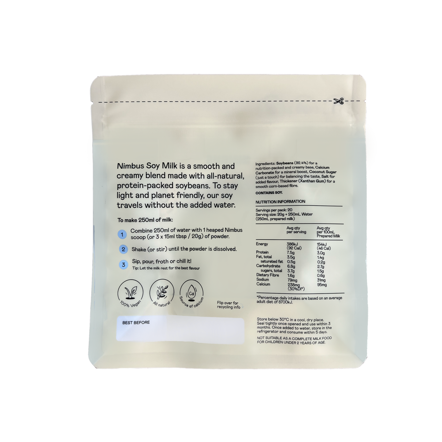 Soy Milk 400g / 5L (box of 6)